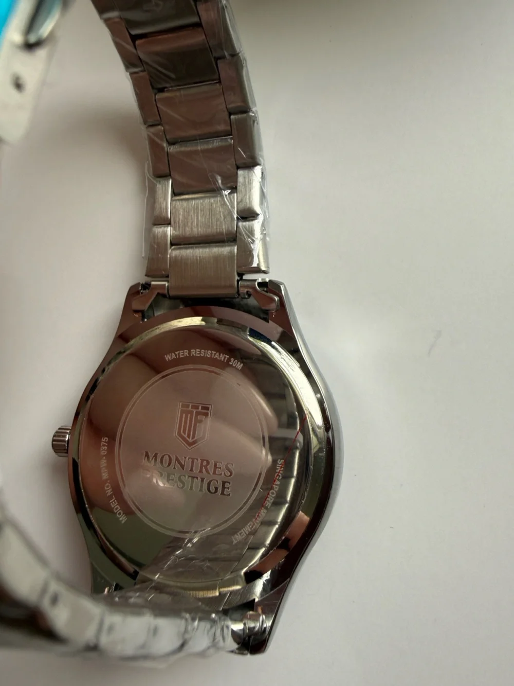 NEW Invicta x Montres Prestige MPW-0375 42mm Blue Dial Moonphase Silver Watch